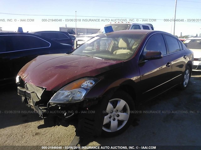 1N4AL21E97N441081 - 2007 NISSAN ALTIMA 2.5/2.5S RED photo 2