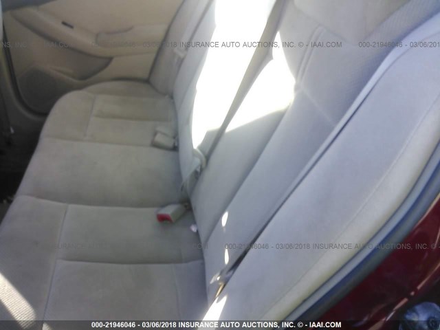 1N4AL21E97N441081 - 2007 NISSAN ALTIMA 2.5/2.5S RED photo 8