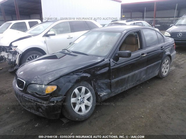 WBAEV33452KL73823 - 2002 BMW 325 I BLACK photo 2