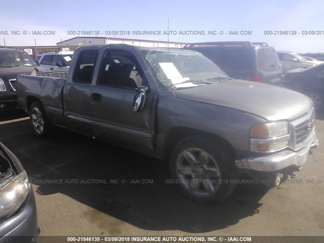 1GTEC19Z26Z226226 - 2006 GMC NEW SIERRA C1500 GRAY photo 1