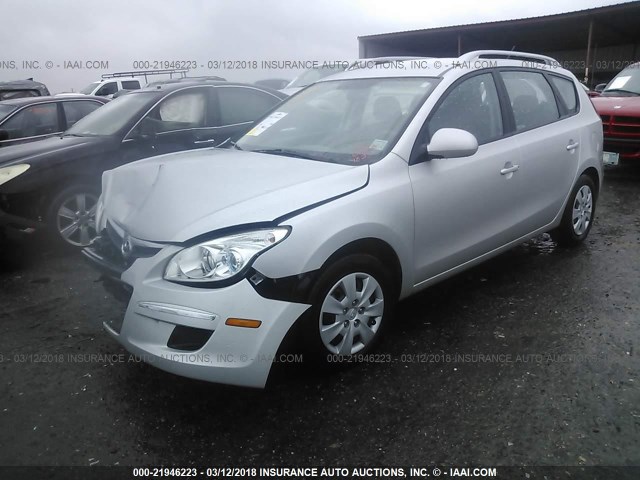 KMHDC8AE3BU097512 - 2011 HYUNDAI ELANTRA TOURING GLS/SE SILVER photo 2