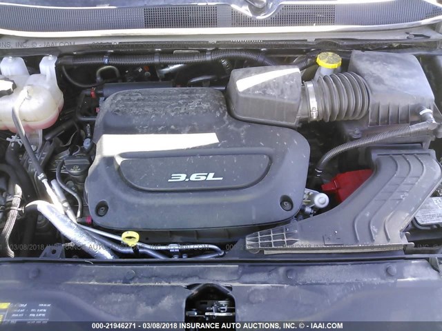 2C4RC1BG4HR704315 - 2017 CHRYSLER PACIFICA TOURING L ნაცრისფერი ფოტო 10