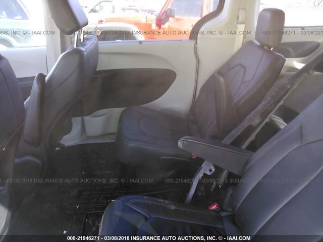2C4RC1BG4HR704315 - 2017 CHRYSLER PACIFICA TOURING L ნაცრისფერი ფოტო 8