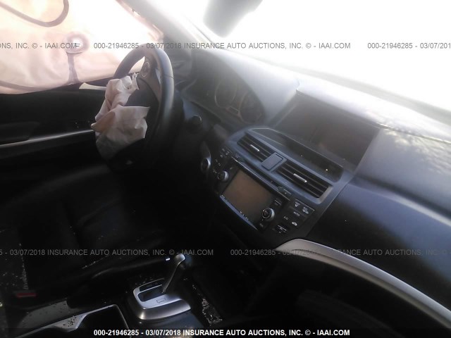 5J6TF2H50DL004894 - 2013 HONDA CROSSTOUR EXL თეთრი ფოტო 5