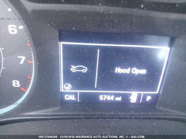 1G1ZB5ST4HF272722 - 2017 CHEVROLET MALIBU LS შავი ფოტო 7