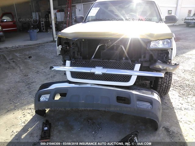 1GCEK19T13E362171 - 2003 CHEVROLET SILVERADO K1500 WHITE photo 6