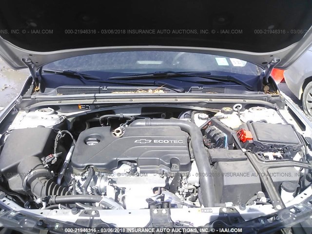 1G1ZB5ST2GF284950 - 2016 CHEVROLET MALIBU LS 银色 照片 10