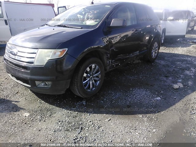 2FMDK49C97BA89796 - 2007 FORD EDGE SEL PLUS GRAY photo 2