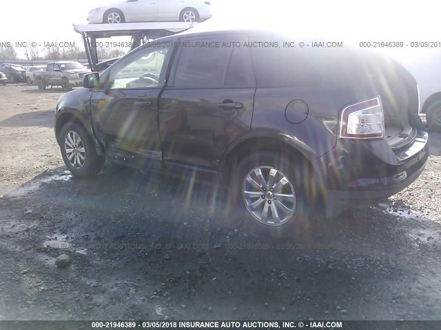 2FMDK49C97BA89796 - 2007 FORD EDGE SEL PLUS GRAY photo 3