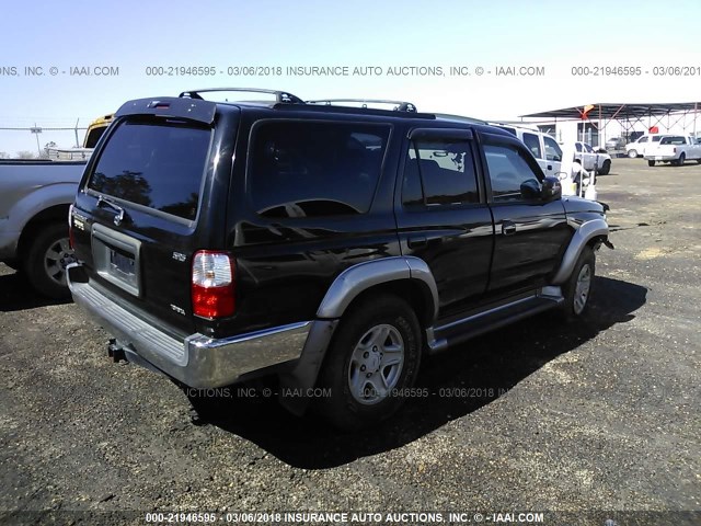 JT3GN86R010191509 - 2001 TOYOTA 4RUNNER SR5 BLUE photo 4