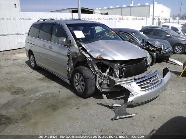 5FNRL38608B406687 - 2008 HONDA ODYSSEY EXL ვერცხლისფერი ფოტო 1