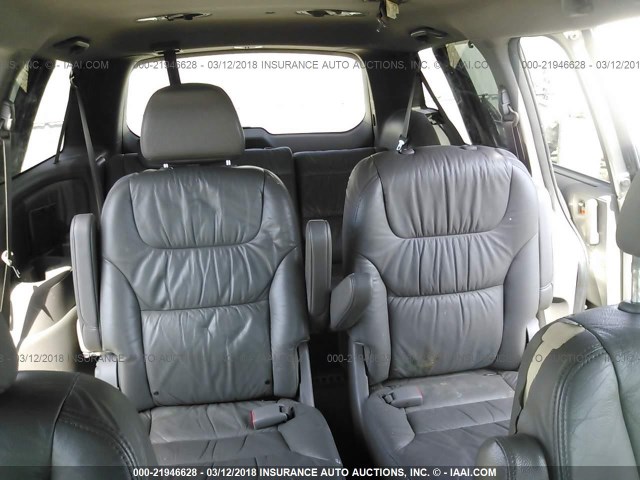 5FNRL38608B406687 - 2008 HONDA ODYSSEY EXL ვერცხლისფერი ფოტო 8