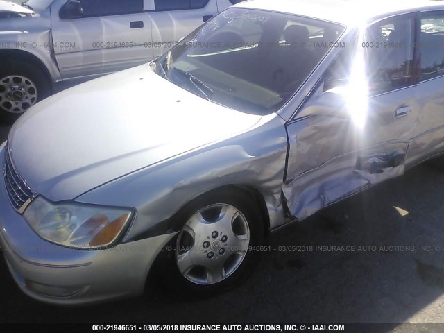 4T1BF28B94U363447 - 2004 TOYOTA AVALON XL/XLS SILVER photo 6