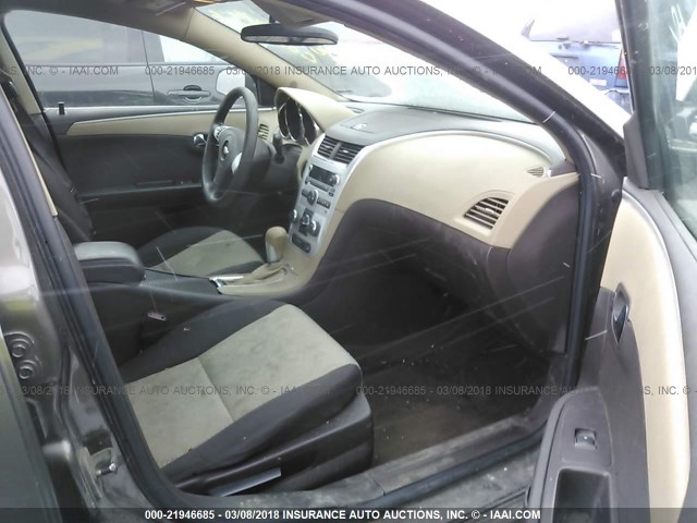 1G1ZB5E18BF159521 - 2011 CHEVROLET MALIBU LS 棕色 照片 5