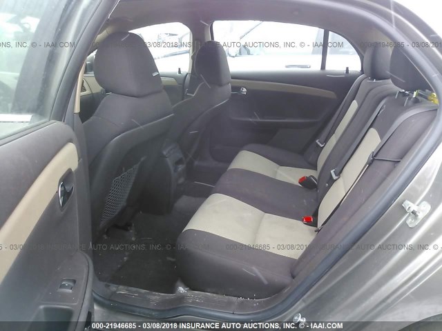 1G1ZB5E18BF159521 - 2011 CHEVROLET MALIBU LS 棕色 照片 8