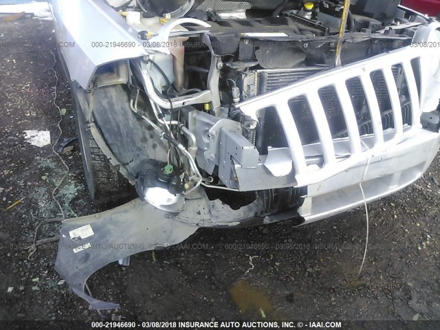 1J4NF4FB5AD589331 - 2010 JEEP COMPASS SPORT SILVER photo 6