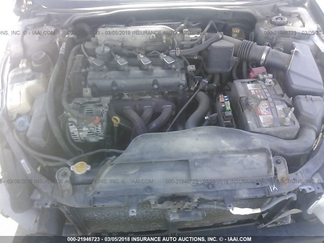 1N4AL11D34C107668 - 2004 NISSAN ALTIMA S/SL SILVER photo 10