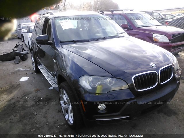 5UXFE43508L004357 - 2008 BMW X5 3.0I BLACK photo 1