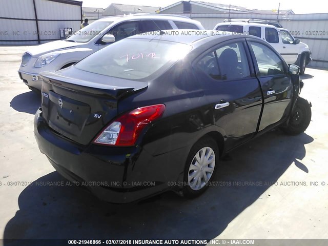 3N1CN7AP6HL832365 - 2017 NISSAN VERSA S/S PLUS/SV/SL BLACK photo 4