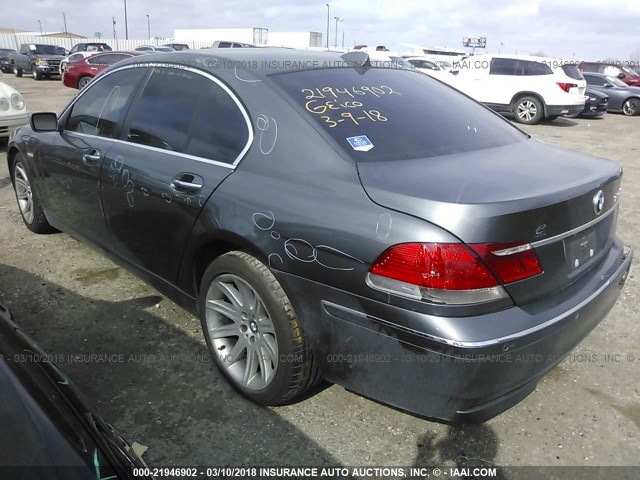 WBAHL83536DT00548 - 2006 BMW 750 I BLACK photo 3