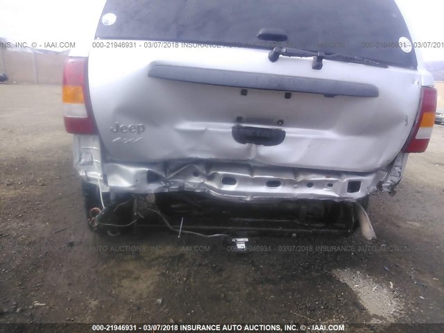 1J4GW48S54C426145 - 2004 JEEP GRAND CHEROKEE LAREDO/COLUMBIA/FREEDOM 银色 照片 6