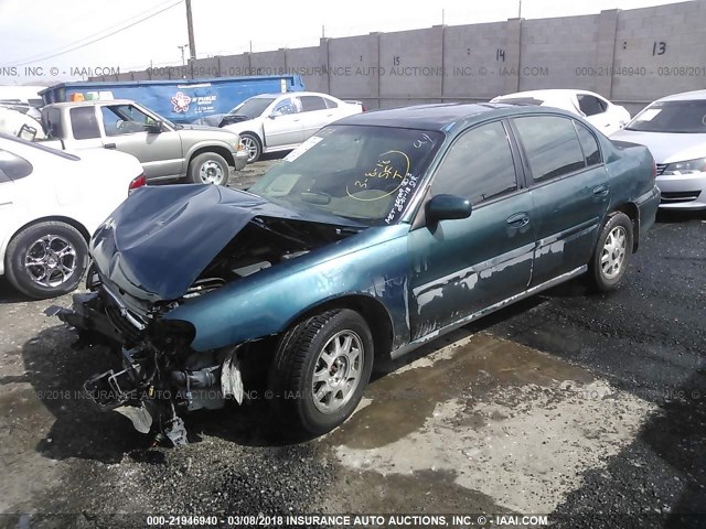 1G1NE52J3X6184375 - 1999 CHEVROLET MALIBU LS 绿色 照片 2