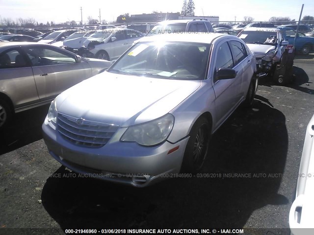 1C3CC4FB1AN137655 - 2010 CHRYSLER SEBRING TOURING SILVER photo 2