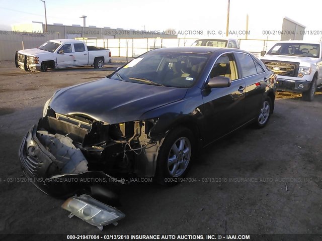 4T1BE46K69U398486 - 2009 TOYOTA CAMRY SE/LE/XLE BLACK photo 2