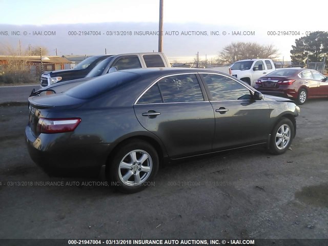 4T1BE46K69U398486 - 2009 TOYOTA CAMRY SE/LE/XLE BLACK photo 4