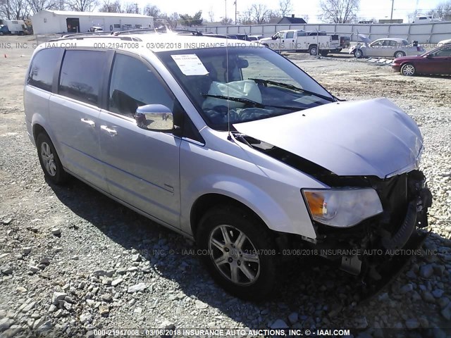2A8HR54P98R795833 - 2008 CHRYSLER TOWN & COUNTRY TOURING SILVER photo 1