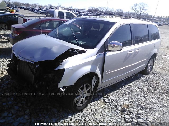 2A8HR54P98R795833 - 2008 CHRYSLER TOWN & COUNTRY TOURING SILVER photo 2
