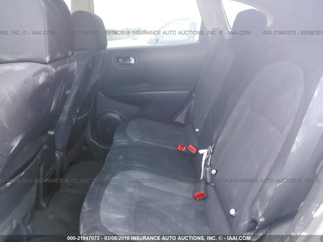 JN8AS5MT4DW503070 - 2013 NISSAN ROGUE S/SV GRAY photo 8