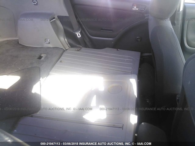 2T1KY38E03C005440 - 2003 TOYOTA COROLLA MATRIX XRS SILVER photo 8