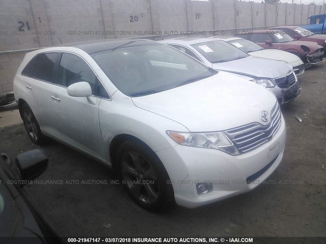 4T3BK3BB7AU030631 - 2010 TOYOTA VENZA WHITE photo 1