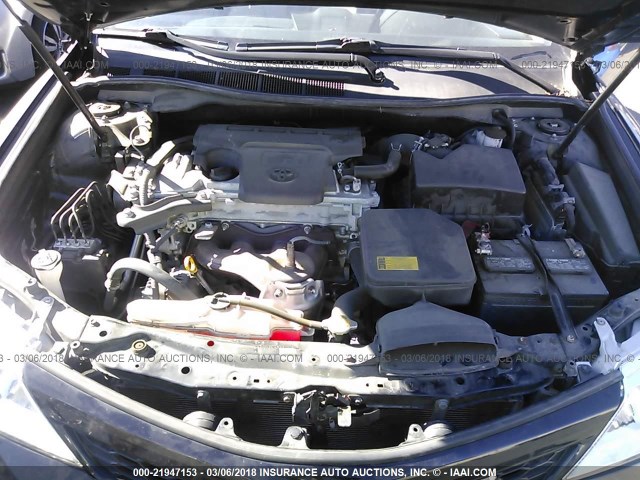 4T1BF1FK5CU092351 - 2012 TOYOTA CAMRY SE/LE/XLE შავი ფოტო 10