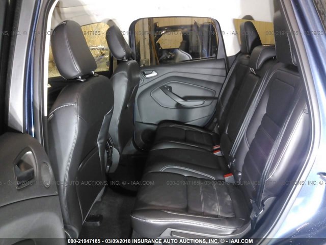 1FMCU9J98JUA65199 - 2018 FORD ESCAPE TITANIUM Mavi fotoğraf 5