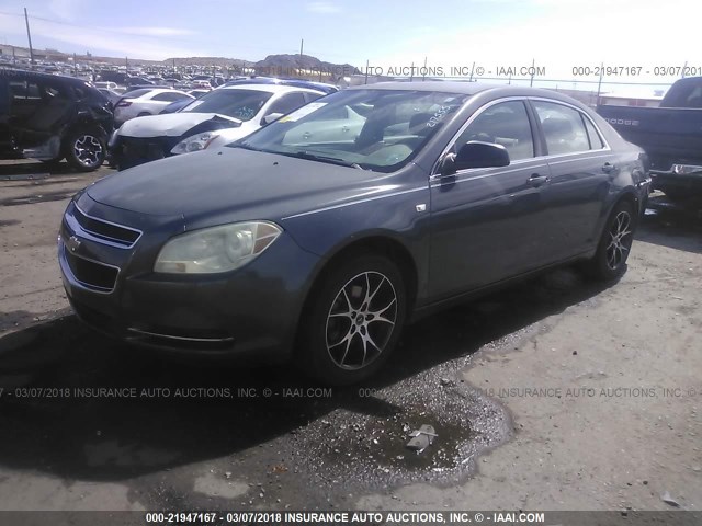 1G1ZG57B084201403 - 2008 CHEVROLET MALIBU LS 灰色 照片 2
