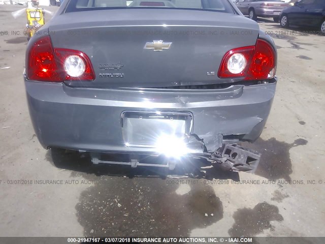 1G1ZG57B084201403 - 2008 CHEVROLET MALIBU LS 灰色 照片 6