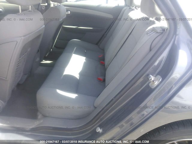 1G1ZG57B084201403 - 2008 CHEVROLET MALIBU LS 灰色 照片 8