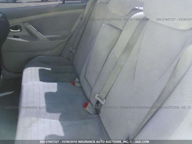 4T4BE46K99R101801 - 2009 TOYOTA CAMRY SE/LE/XLE SILVER photo 8