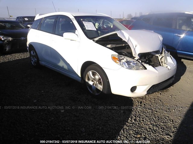 2T1KR32E05C352582 - 2005 TOYOTA COROLLA MATRIX XR WHITE photo 1