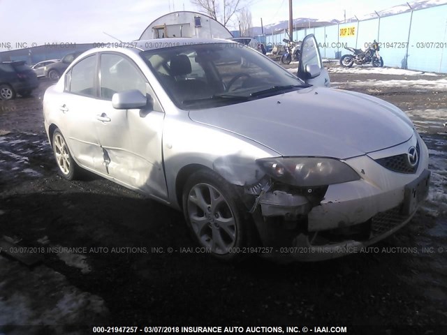 JM1BK32G591237623 - 2009 MAZDA 3 I SILVER photo 1