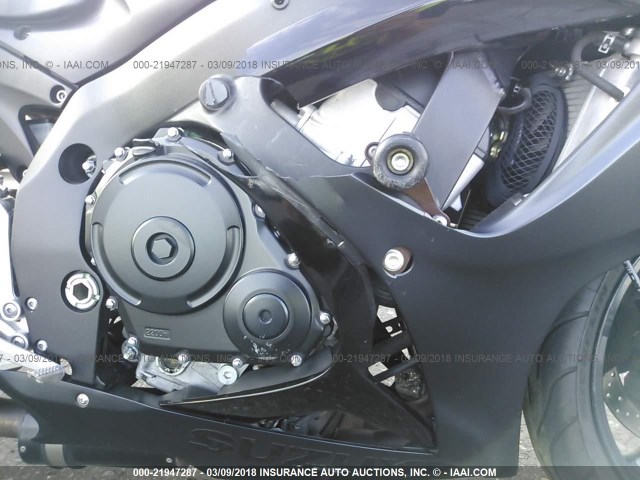 JS1GN7DA172122662 - 2007 SUZUKI GSX-R600 BLACK photo 8