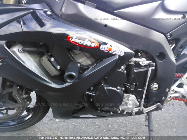 JS1GN7DA172122662 - 2007 SUZUKI GSX-R600 BLACK photo 9