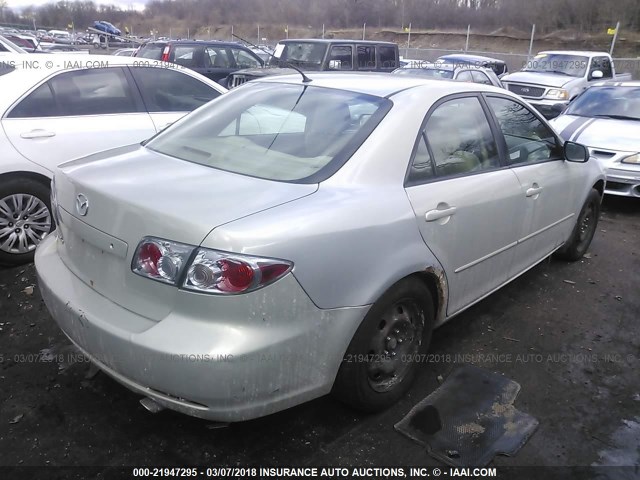 1YVFP80C465M11342 - 2006 MAZDA 6 I BEIGE photo 4