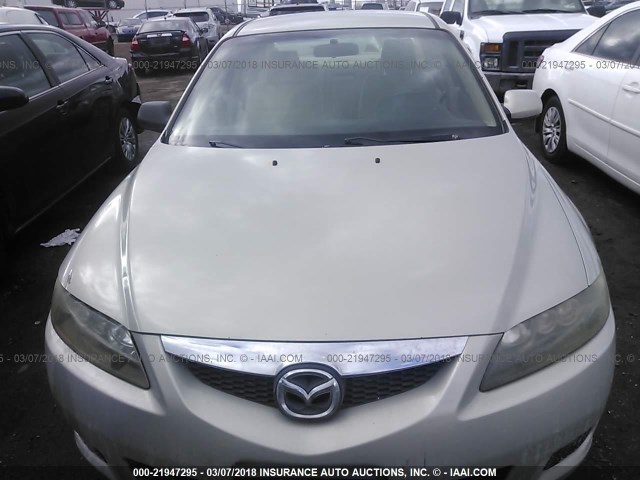 1YVFP80C465M11342 - 2006 MAZDA 6 I BEIGE photo 6