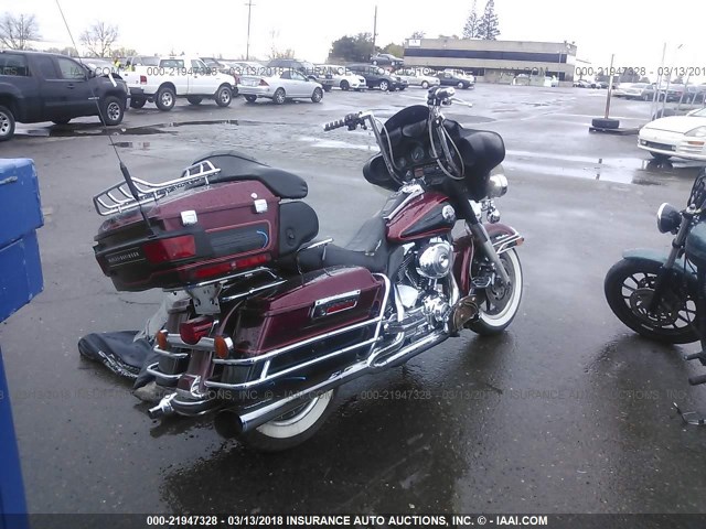 1HD1FCW322Y631390 - 2002 HARLEY-DAVIDSON FLHTCUI BURGUNDY photo 4