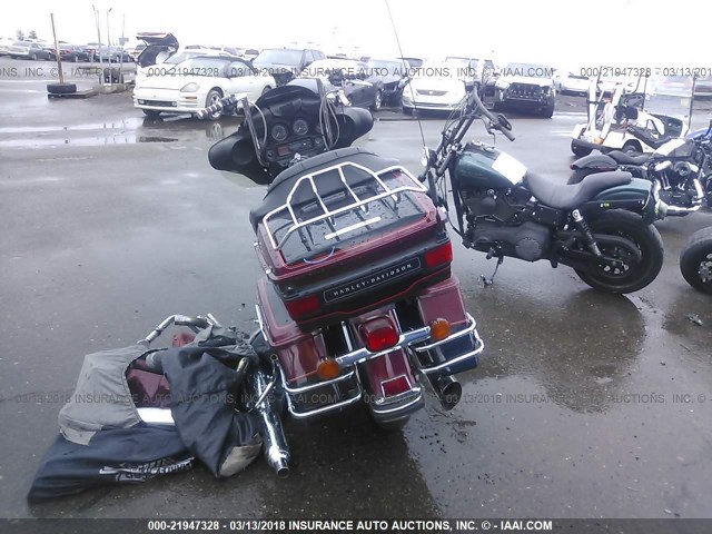 1HD1FCW322Y631390 - 2002 HARLEY-DAVIDSON FLHTCUI BURGUNDY photo 6