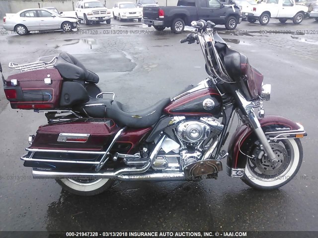 1HD1FCW322Y631390 - 2002 HARLEY-DAVIDSON FLHTCUI BURGUNDY photo 8