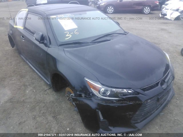 JTKJF5C74FJ009143 - 2015 TOYOTA SCION TC 黑色 照片 1